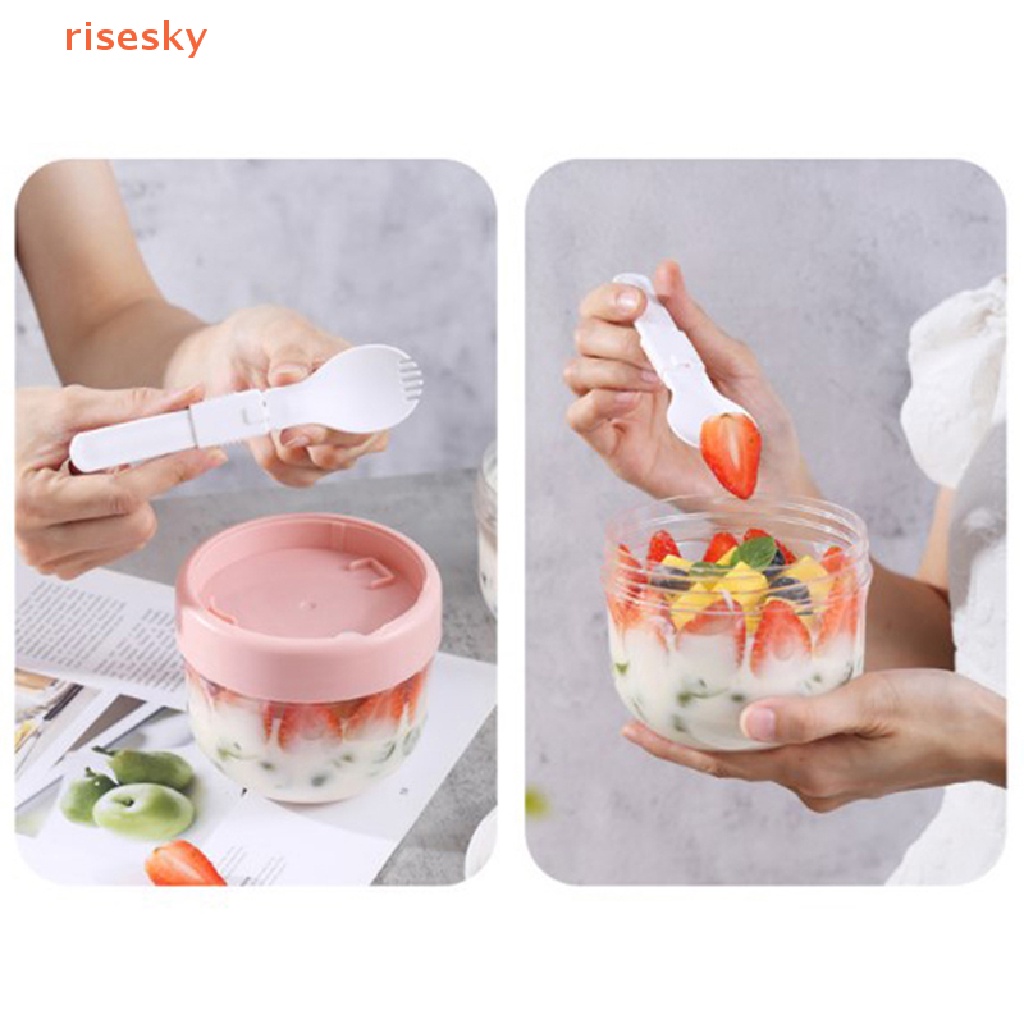 Hũ Đựng Gia Vị Có Nắp Và Muỗng Tiện Dụng