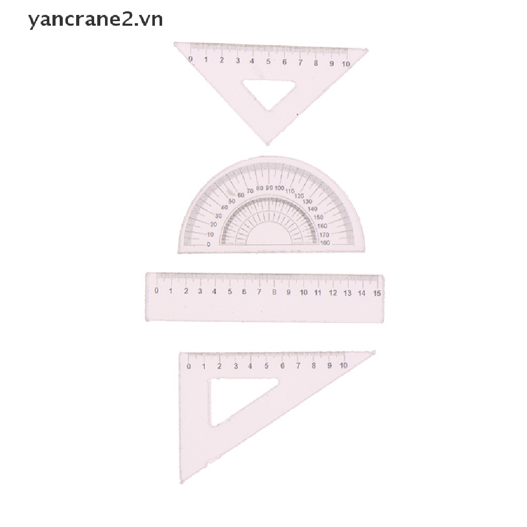 Bộ 4 Thước Đo Tỉ Lệ 1: 12 Đồ Chơi Cho Nhà Búp Bê