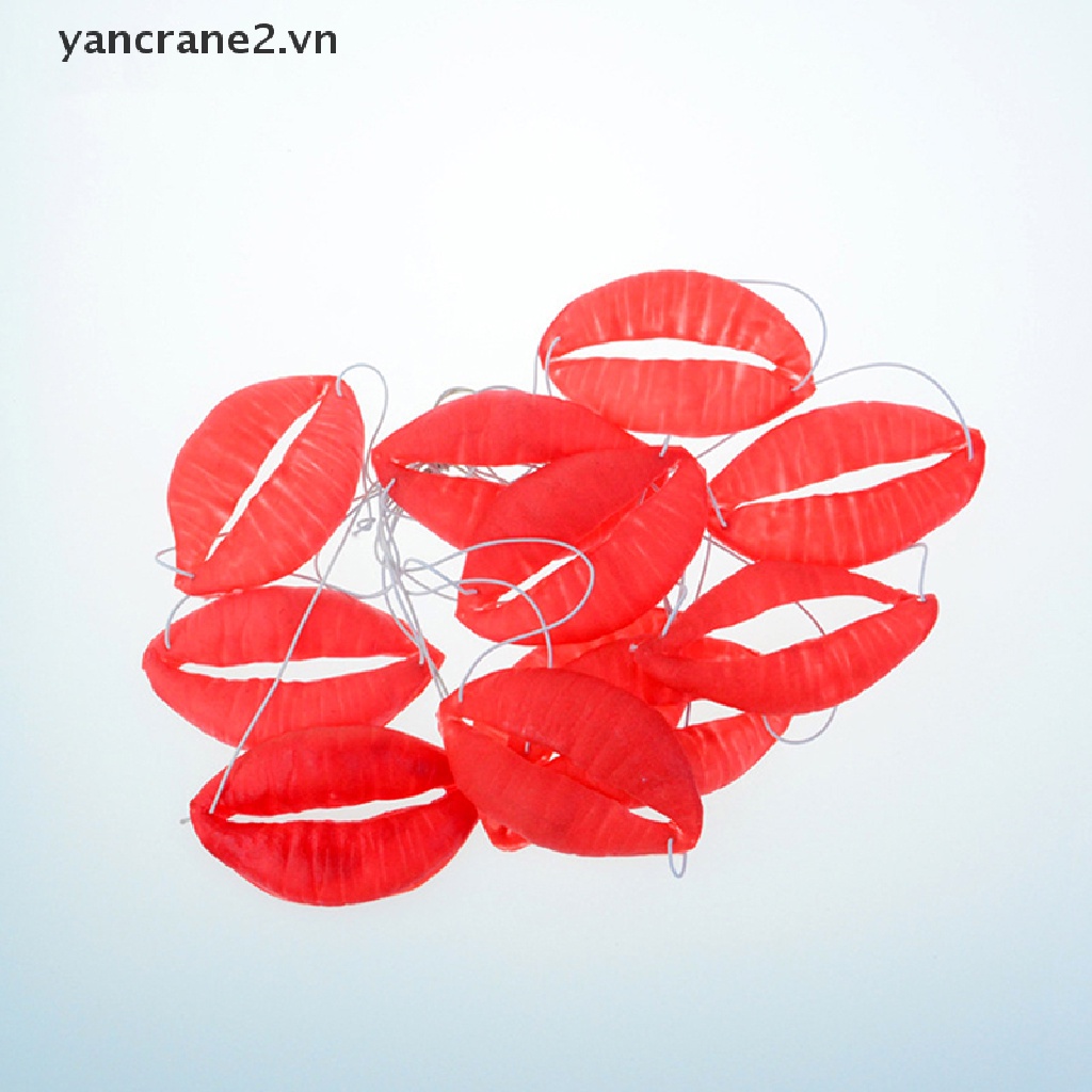 Mặt Nạ Xúc Xích Hình Đôi Môi Đỏ Hài Hước Dày Dặn Hóa Trang Halloween yancrane2.vn