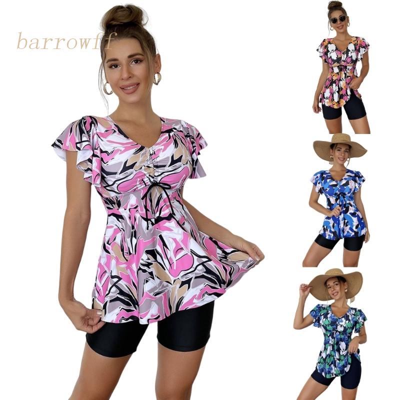 Brroa Bộ Đồ Bơi Bikini Lưng Cao Có Mút Đệm Quyến Rũ Dành Cho Nữ