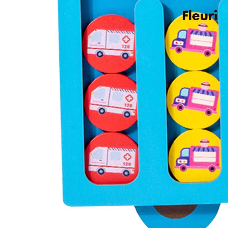 Bộ Đồ Chơi Xếp Hình 2 Mặt Bằng Gỗ Nhiều Màu Sắc Dành Cho Trẻ Mẫu Giáo