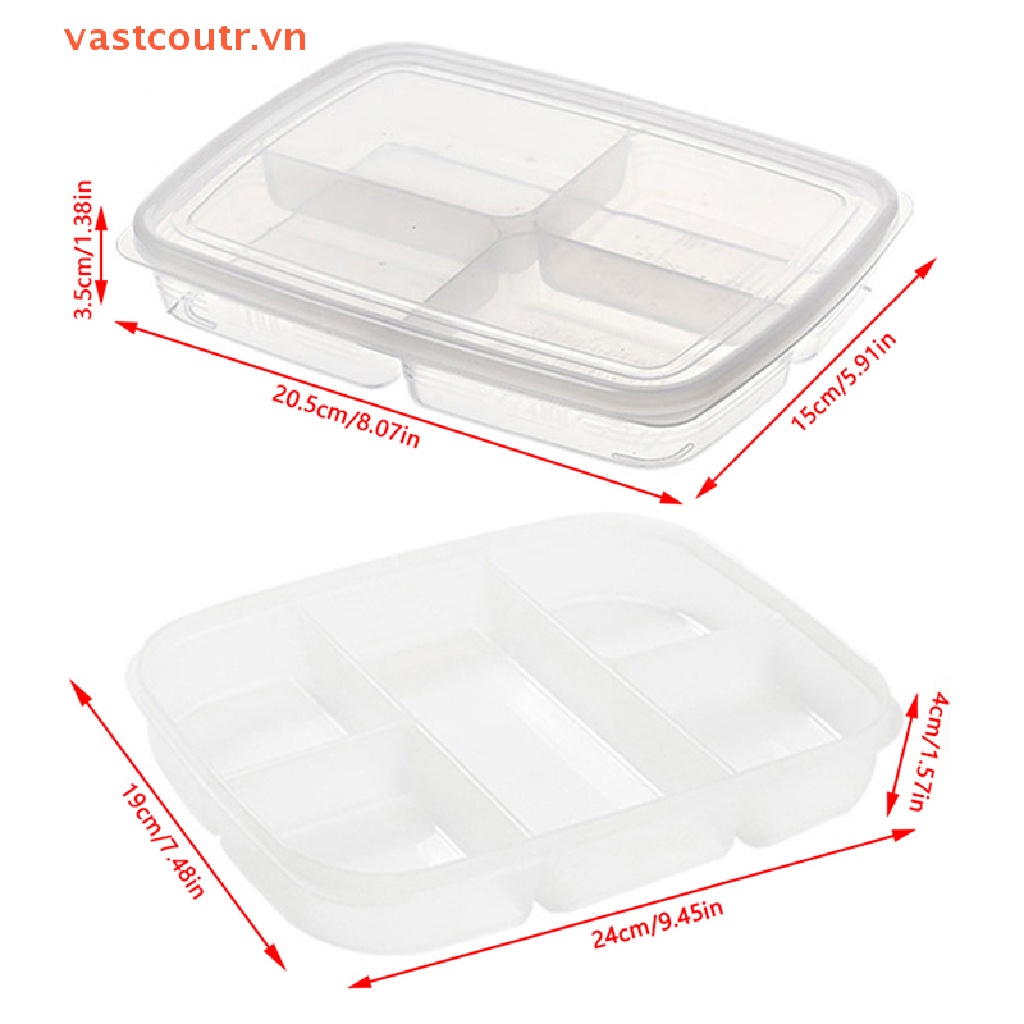 Hộp Đựng Thực Phẩm Đông Lạnh Nhiều Ngăn Tiện Dụng