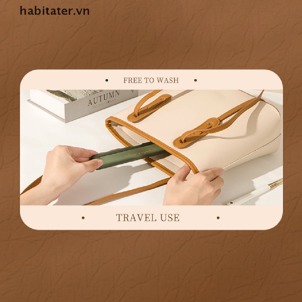 1 Hộp Đựng Bàn Chải Đánh Răng Du Lịch Tiện Lợi