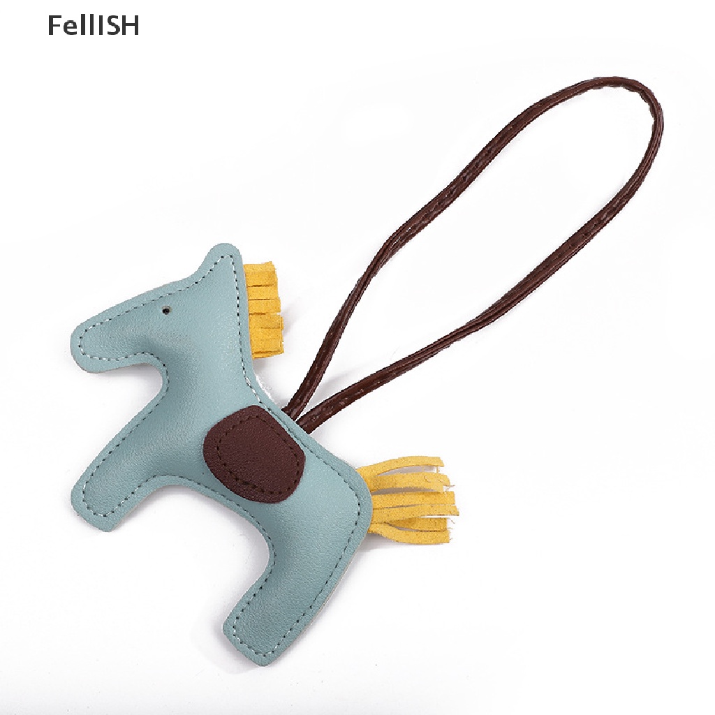 Móc Treo Chìa Khóa Bằng Da PU Hình Ngựa 439br