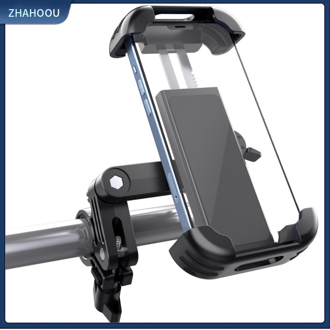 ☃Nhà Cửa☃ Giá Đỡ Điện Thoại Chống Sốc Chống Trượt Xoay 360 Độ Tự Động Tiện Lợi Dành Cho Xe Máy