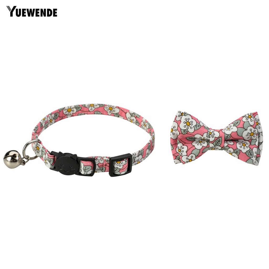 Vòng Cổ Cotton Gắn Chuông Thời Trang Cho Thú Cưng