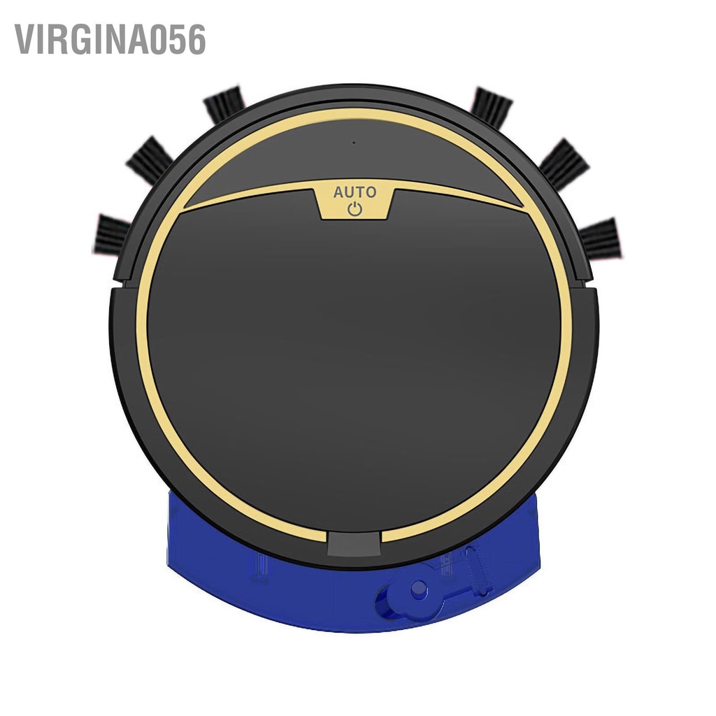 Virgina056 Robot Càn Quét Có Bình Nước Sạc USB Gia Đình Máy Hút Bụi Tự Động Cho Người Lười AC 220V CN Cắm