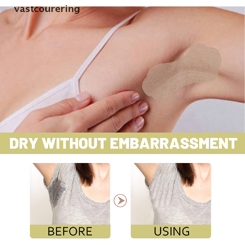 Bộ 12 Miếng Dán Thấm Hút Mồ Hôi Cho Vùng Da Dưới Cánh Tay
