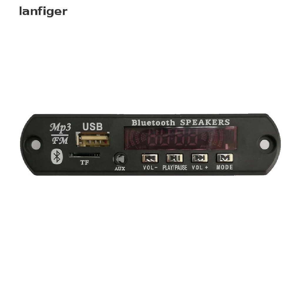 Bảng Mạch Giải Mã Bluetooth 5.0 9V-12V MP3 WMA USB TF FM Radio Với Điều Khiển Từ Xa Cho Xe Hơi