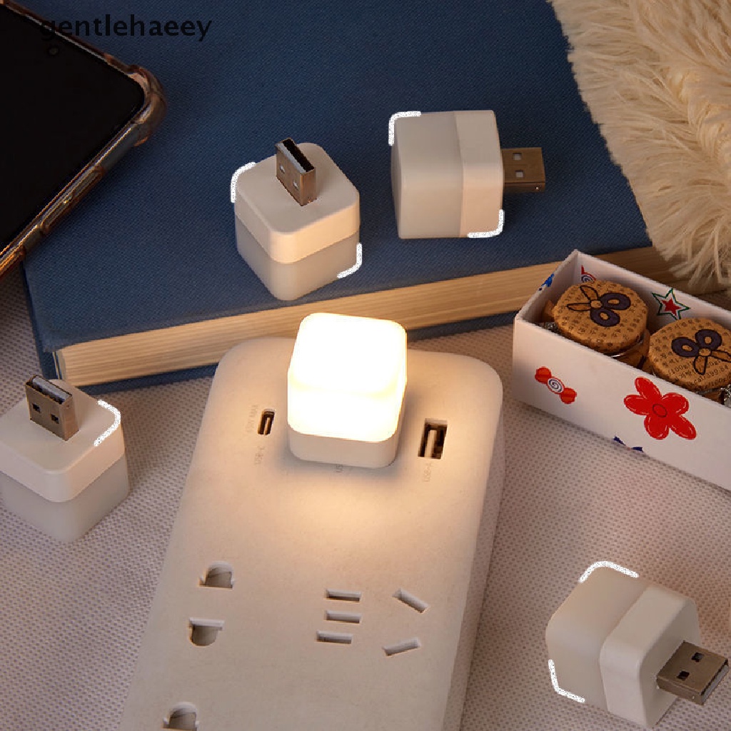 1 Đèn LED USB Mini Hình Tròn Bảo Vệ Mắt Dùng Khi Đọc Sách