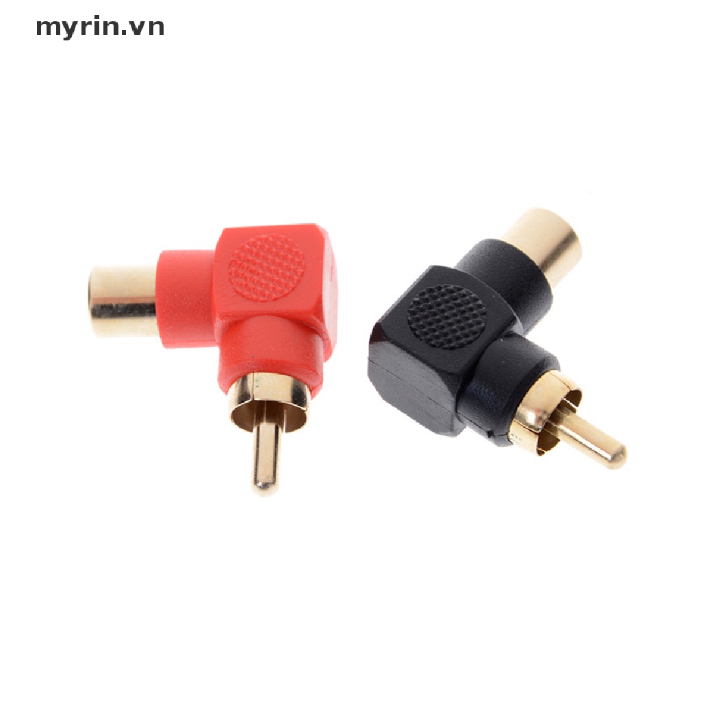 1 Đầu Nối RCA Bẻ Góc 90o Tiện Dụng