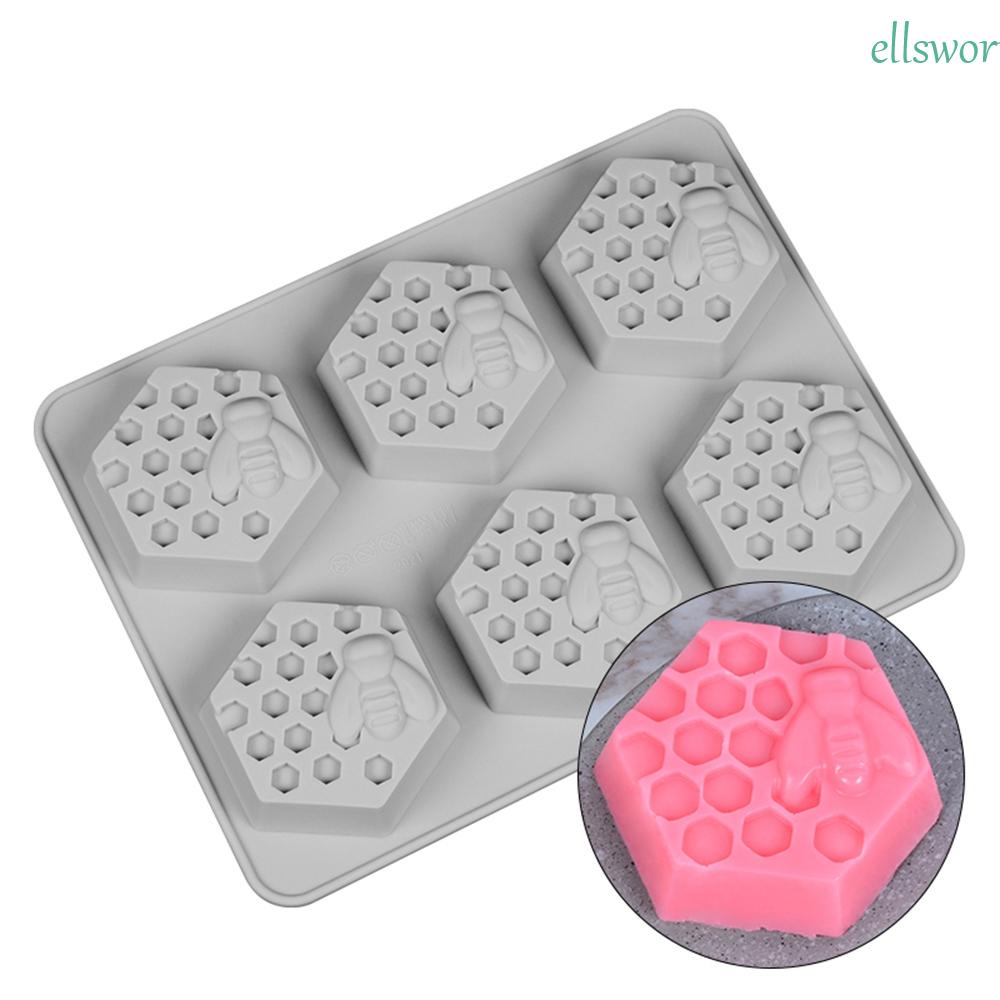 Khuôn Silicone Làm Xà Phòng 3D Hình Chữ Nhật