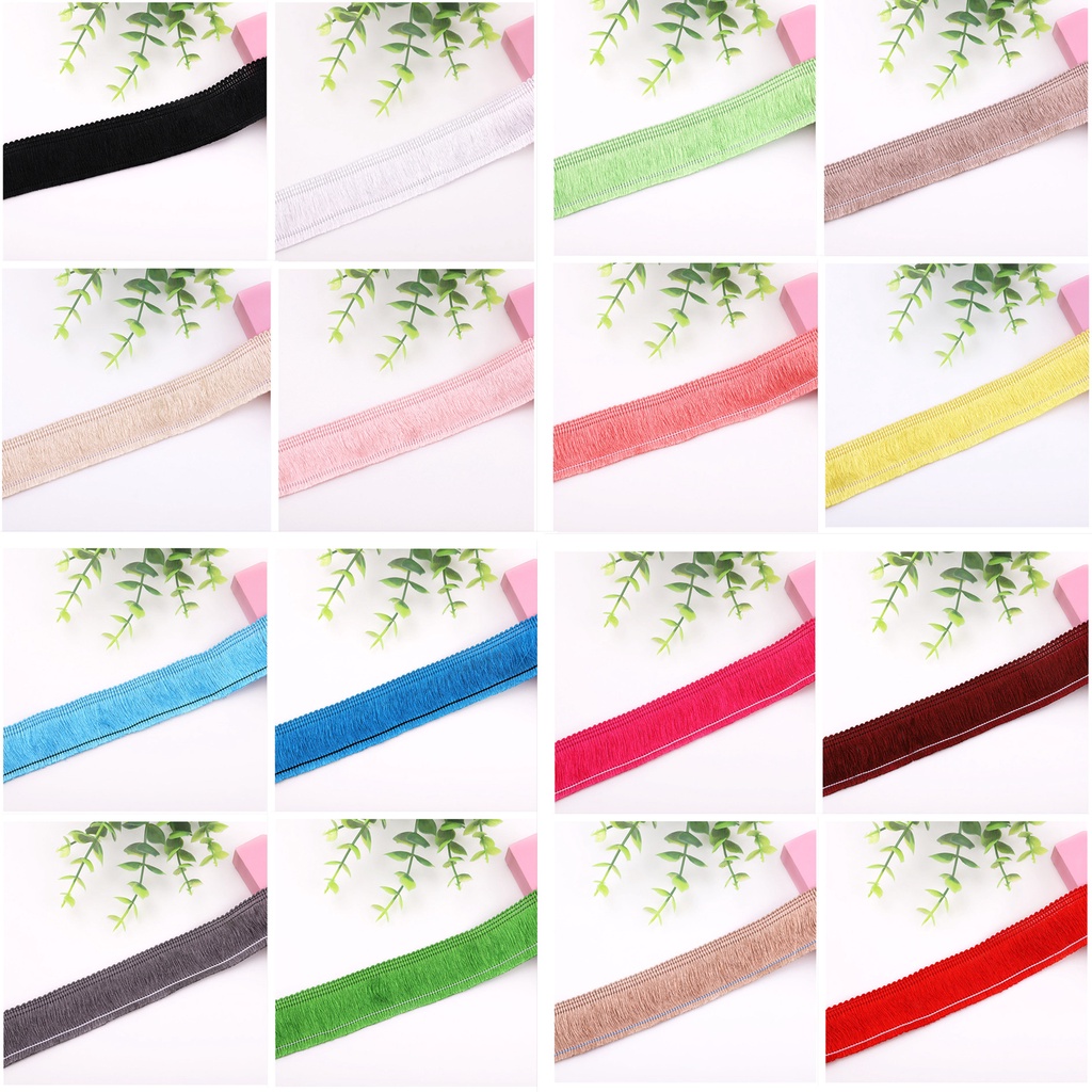 Cuộn Dây Ren Nhiều Màu 1 Yard Dùng Làm Đồ Thủ Công / Trang Trí Quần Áo DIY