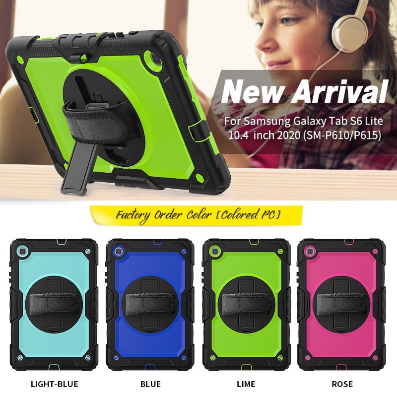 Ốp Máy Tính Bảng Chống Sốc Có Giá Đỡ Cho Lenovo Tab M10 FHD Plus (2nd Gen) TB-X606F / TB-X606X 10.3 &quot;