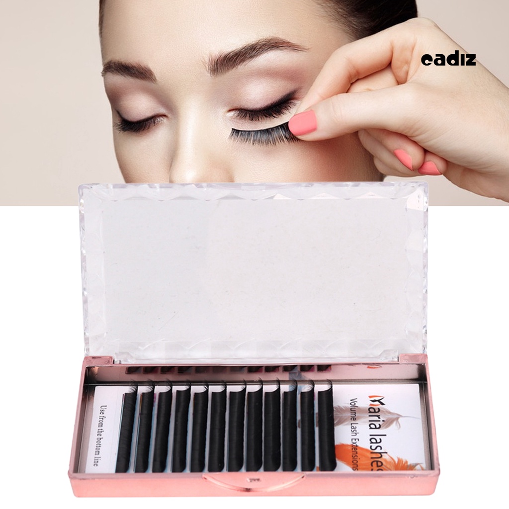 Lông Mi Giả Hiệu Ứng 3D Xoăn Tự Nhiên Trang Điểm Cho Nữ