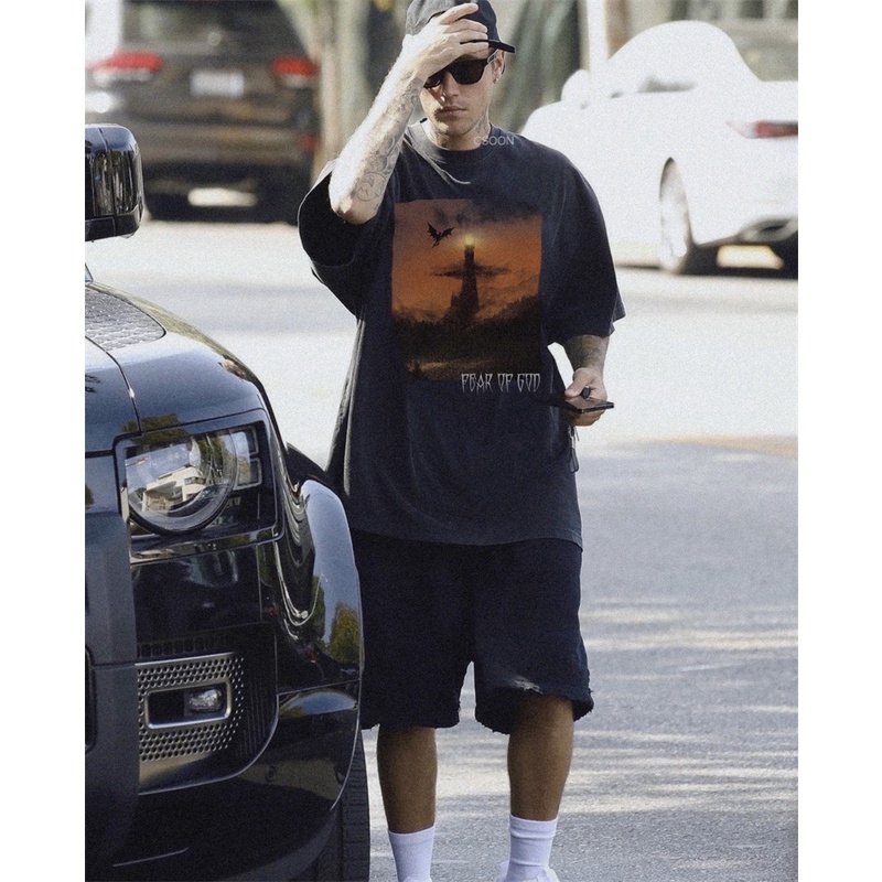 Post-mx Một Mình-The Mô Hình Thời Trang Cổ Điển Mẫu F O G "Judged Satan" Giới Hạn 1Ff1 Game of Thrones Rửa Sạch Nước Cổ Điển Tay Ngắn JRTJSRJKDFJYK