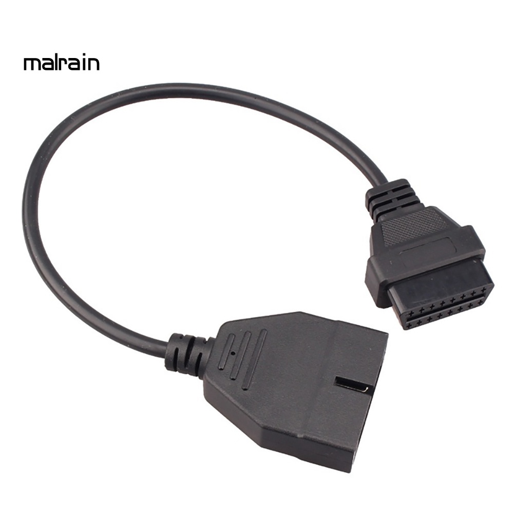 Cáp ChuyểN ĐổI 12 Pin Sang 16Pin OBD / OBD2 - MàU Đen Cho Daewoo