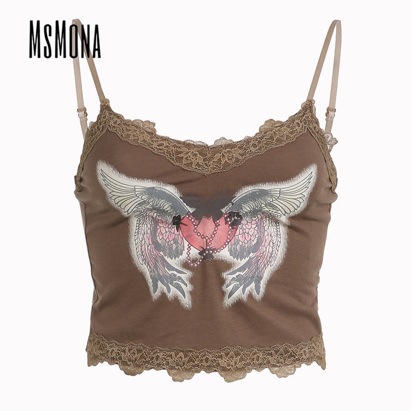 Áo Tank Top Sát Nách Cổ Chữ U Phối Màu Tương Phản Thời Trang 2023 Cho Nữ