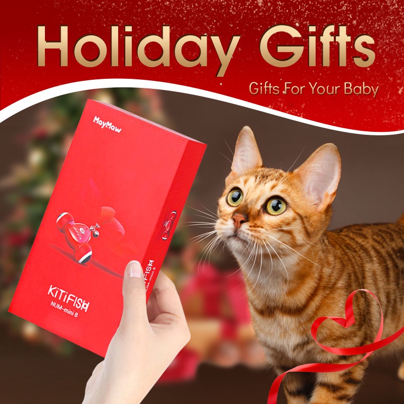 HamshMoc Đồ Chơi Điện Tử Thông Minh Có Đèn Và Âm Thanh Vui Nhộn Cho Mèo Cưng