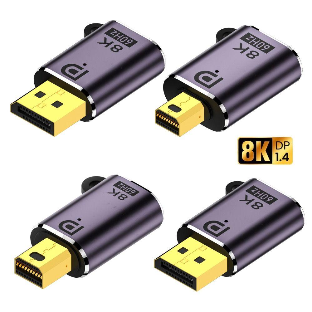 .Cáp Chuyển Đổi DP 1.4 Có Đèn LED Hiển Thị Cổng Mini