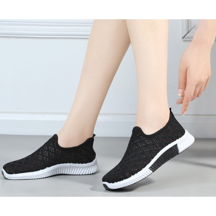 Giày Lưới Vải Thoáng Khí Nữ Full Size 2 Màu GN38