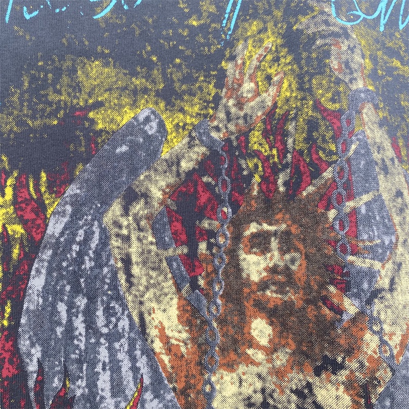 S-int- M-ich-ael &amp; - Áo Thun Tay Ngắn in Hình Jesus vinta Xu Hướng Thời Trang Đường Phố Mới Nhất Cho Nam Và Nữ Hzdrjrtxfsegd