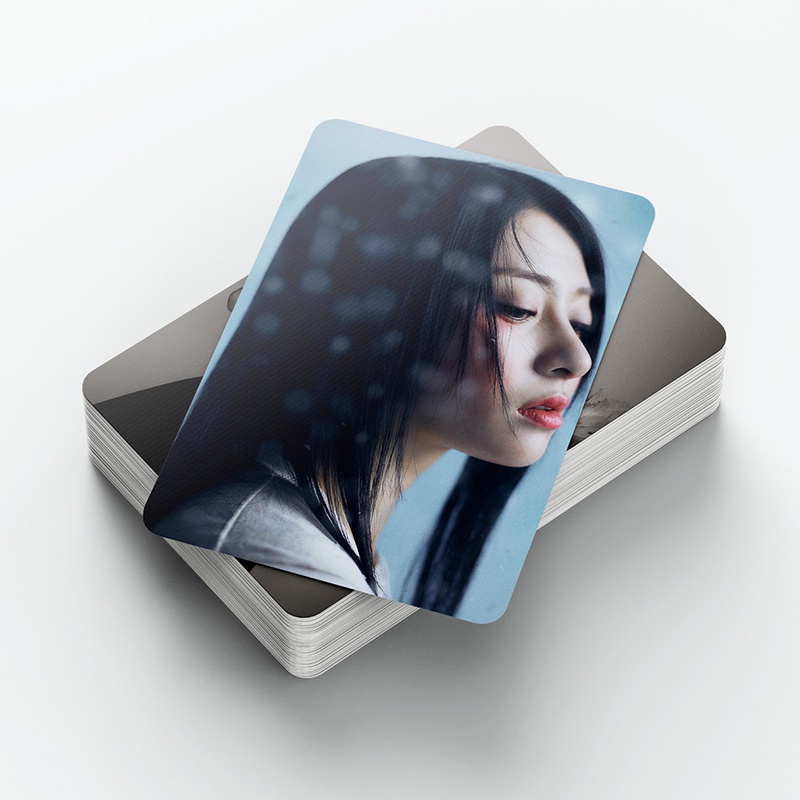 LE SSERAFIM UNFORGIVE Hộp 55 Ảnh LOMO Card Chưa Được Tặng Kèm Hình Thẻ LOMO