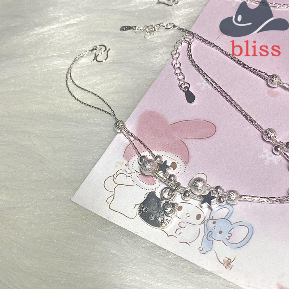 Vòng Đeo Tay Họa Tiết Hoạt Hình Chó Cinnamon Thắt Nơ Kuromi Ngọt Ngào Cho Bạn Gái