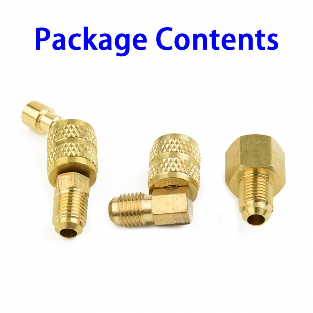 Đầu Nối Ống Nước R410a Đầu Đực Sang Đầu Cái 1 / 4 Cái 5 / 16