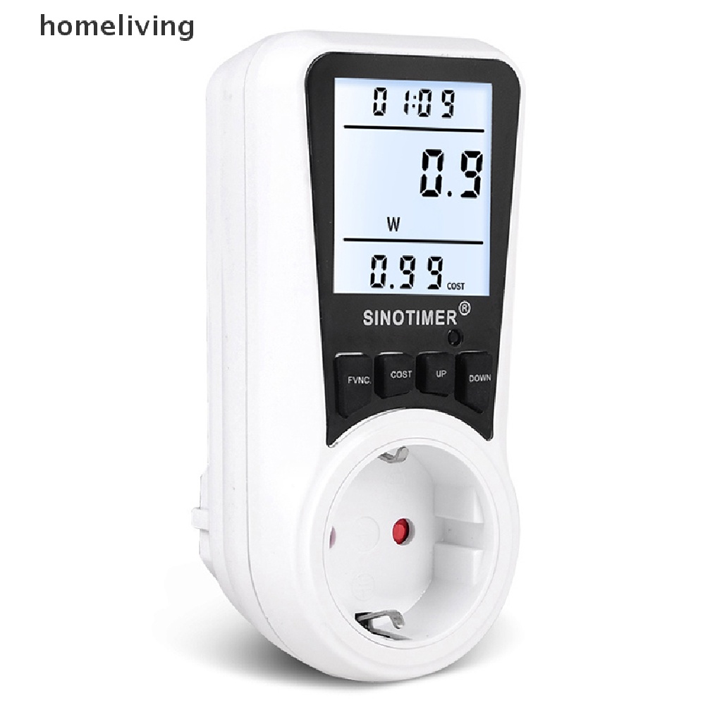 Thiết Bị Đo Công Suất Điện AC 220V Có Màn Hình LCD Phích Cắm EU