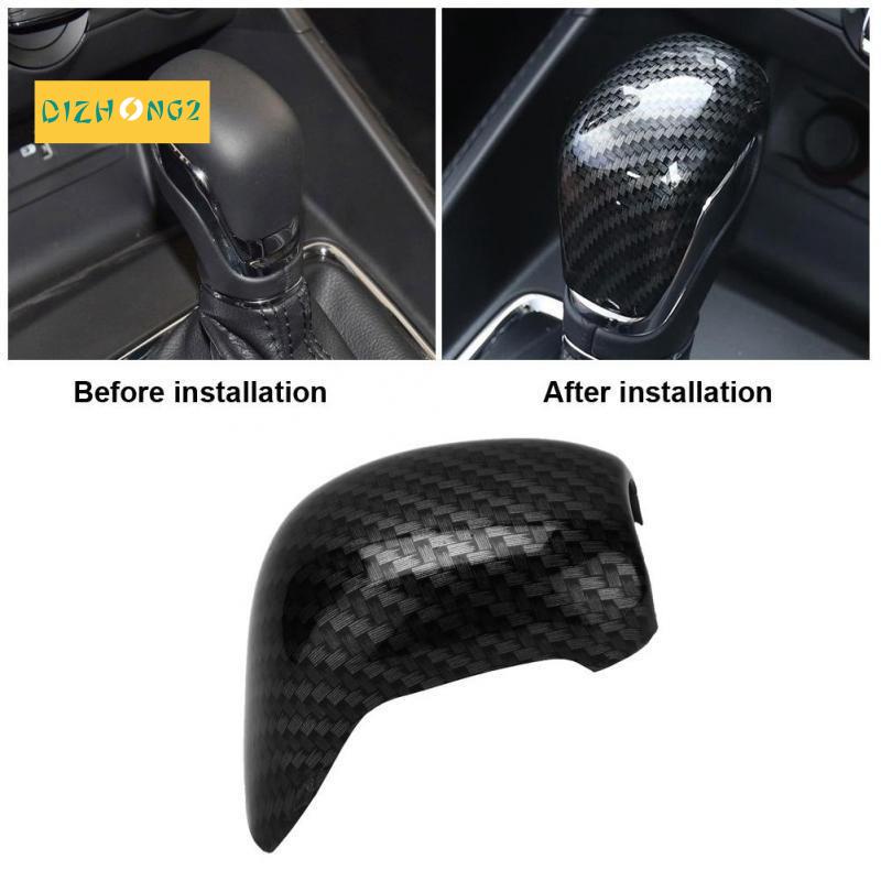 Vỏ Bọc Cần Gạt Số Bằng ABS Sợi Carbon Cho MG ZS 2017-2020 EV MG6