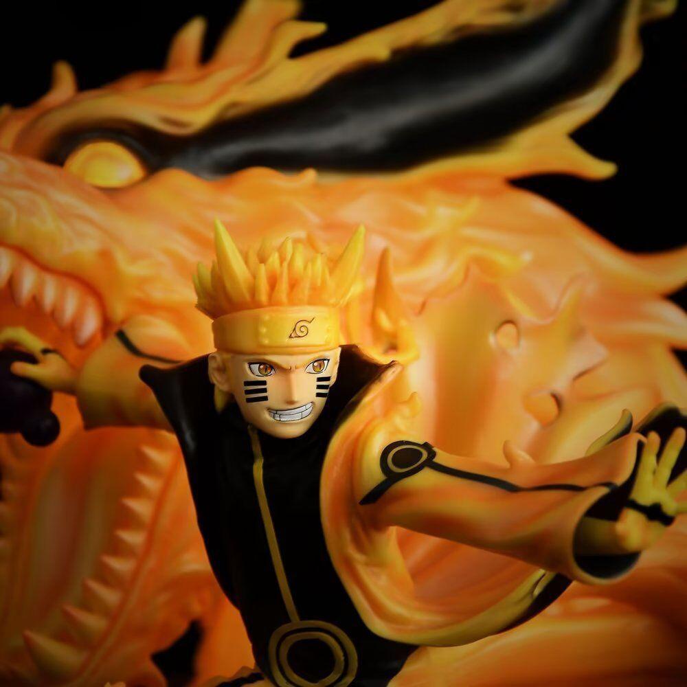 Mô hình nhân vật Naruto hiền nhân có cửu vĩ bản GK cao 30cm (fullbox)