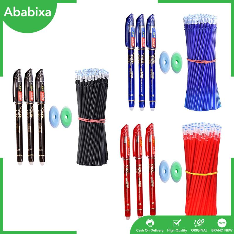 Bộ Bút Viết Có Thể Xóa Được + 3 Bút + 80 Lõi Thay Thế Dành Cho Văn Phòng Vẽ Tranh