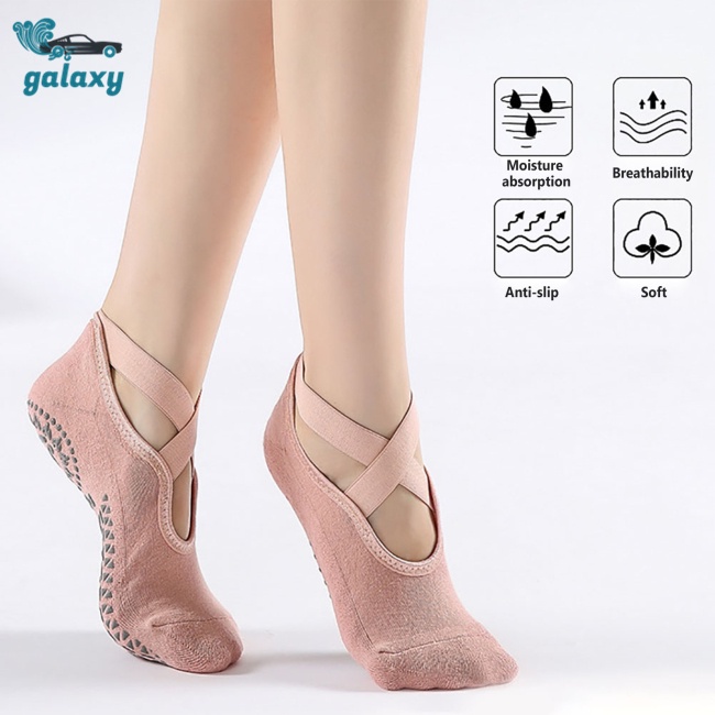 Galaxy 1 Đôi Tất Múa Ballet Chống Trượt Thoáng Khí Cho Nữ