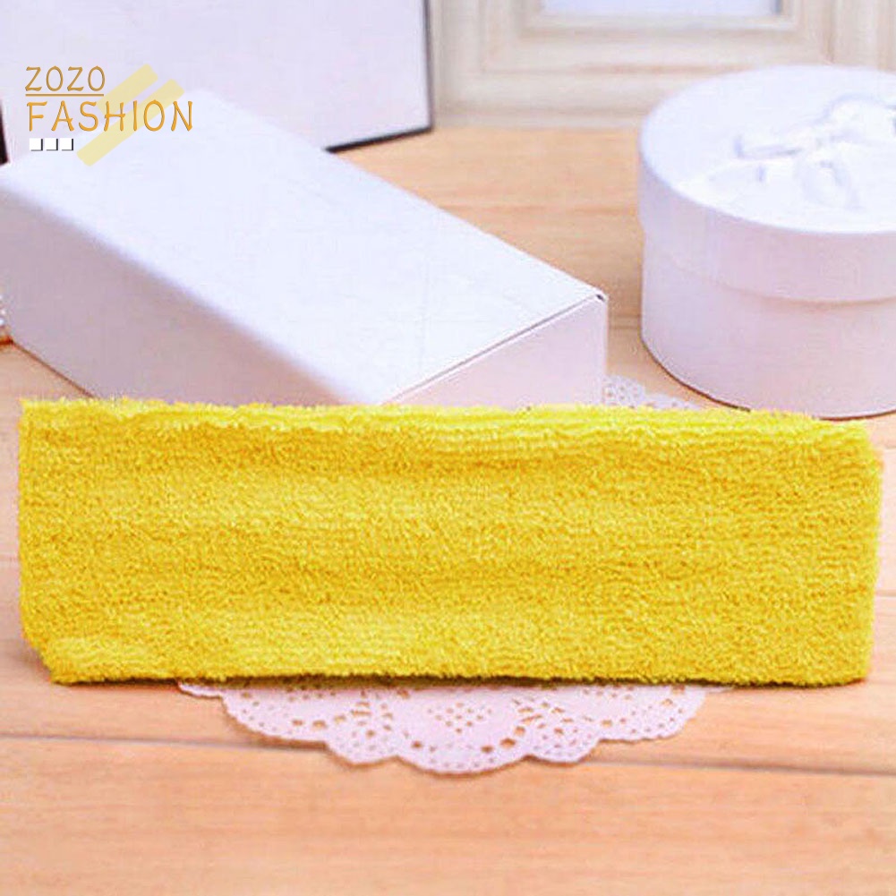 Băng Đô Thể Thao Thấm Hút Mồ Hôi Co Giãn Tốt Tiện Dụng Cho Nam Và Nữ