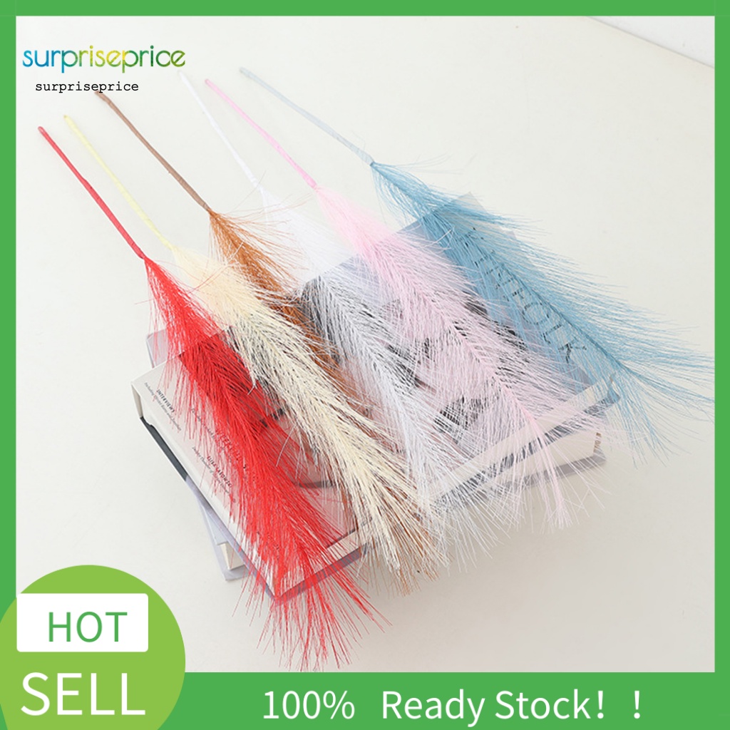 Cỏ Pampas Giả Nhiều Màu Dùng Trang Trí Tiệc Cưới / SPA