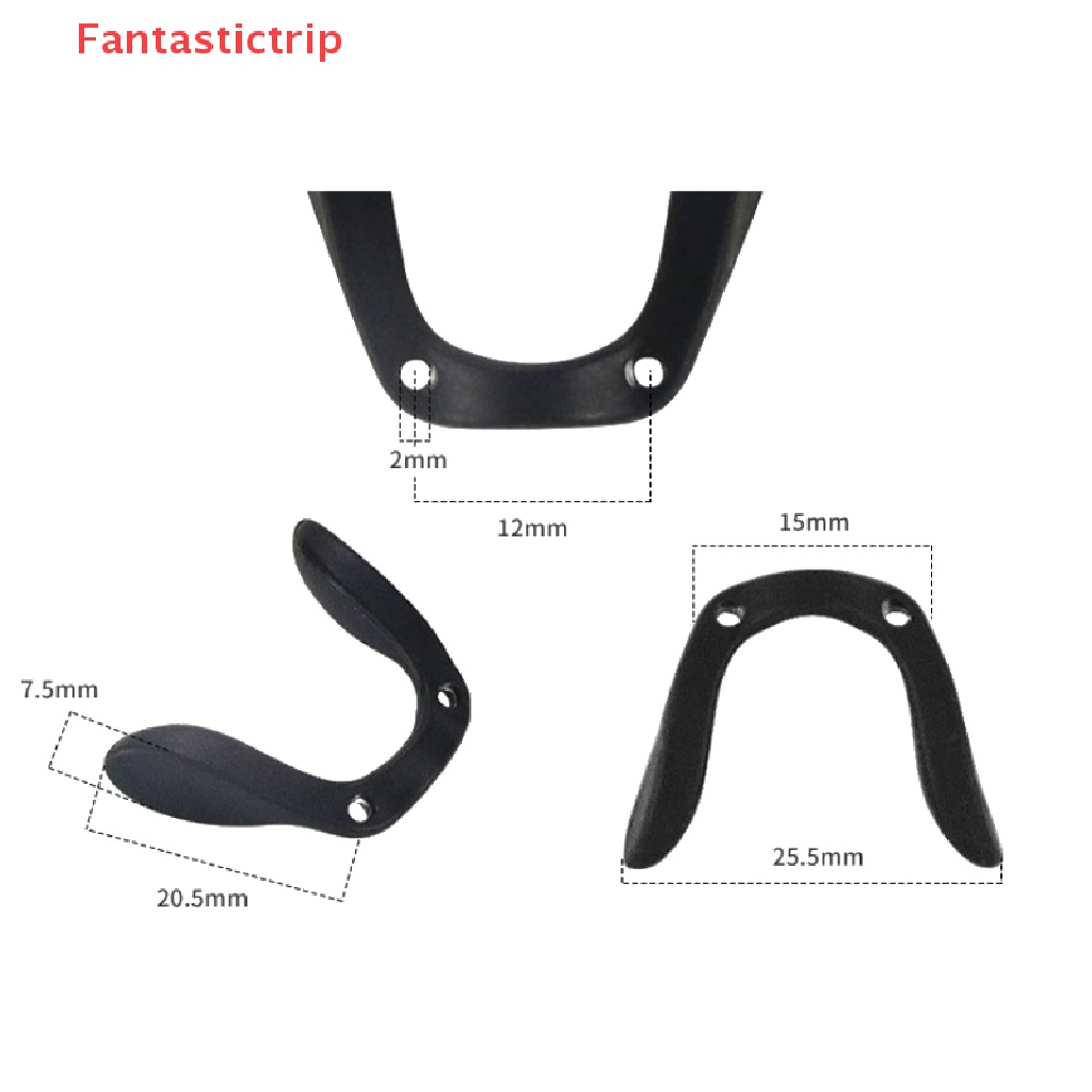 [Fantastictrip] Set 2 Miếng Đệm Mũi Silicon Lắp Ráp Mềm Mại Chống Trượt Nhiều Kiểu Dáng Cho Trẻ Em Trên Mắt Kính