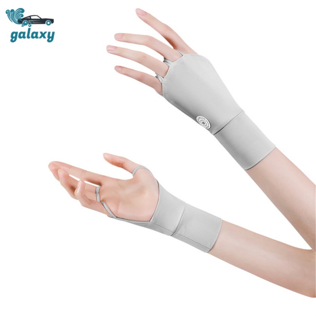 Galaxy 1 Đôi Găng Tay Thể Thao Hở Ngón Thời Trang