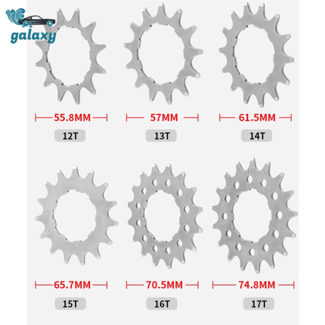 Bánh Đà 12 / 13 / 14 / 15 / 16 / 17 / 18t Bằng Thép Không Gỉ Cho Xe Đạp Leo Núi