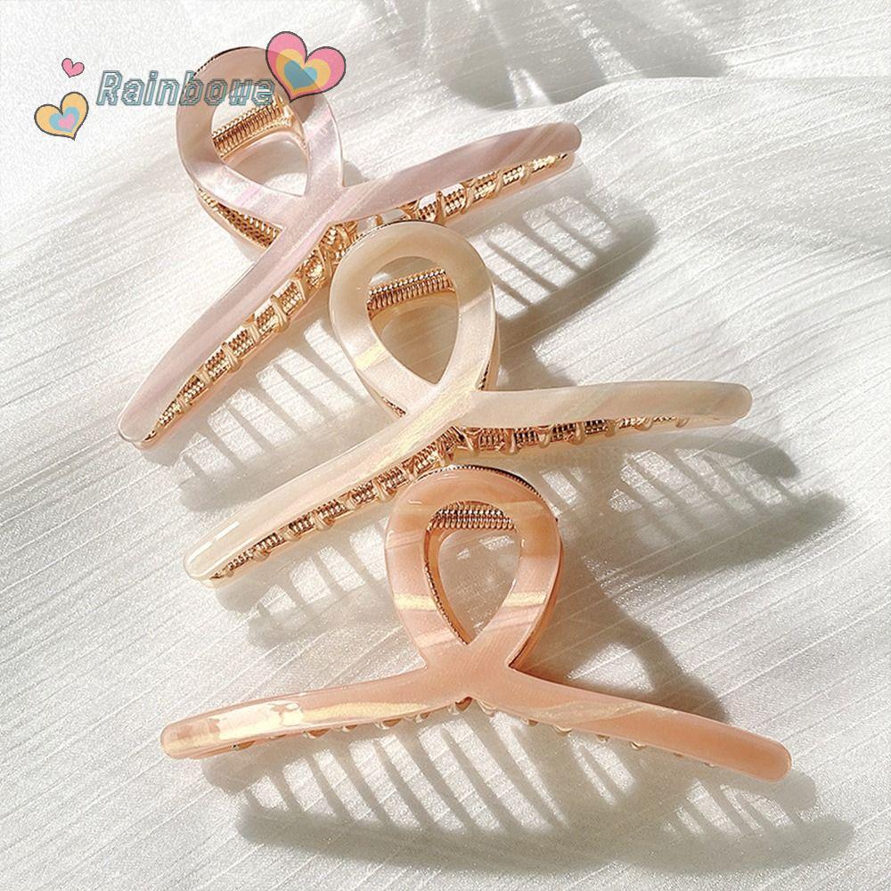 Kẹp Tóc Màu Cầu Vồng Thời Trang Sang Trọng