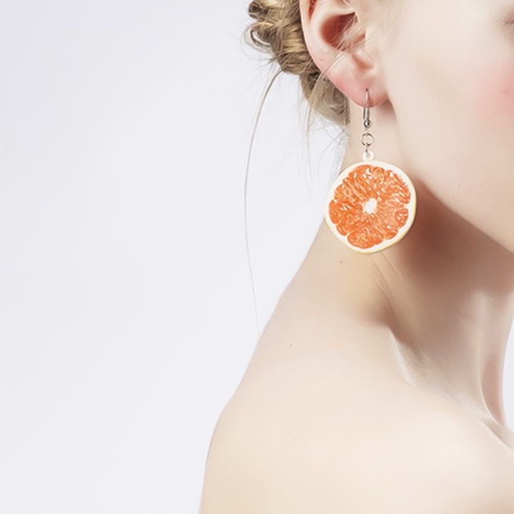 Đôi Khuyên Tai HìNh Quả ChuốI TráI Cây Dễ Thương Cho Nữ