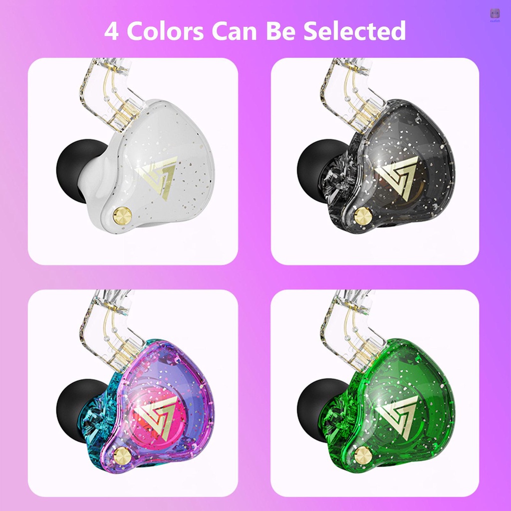 Tai Nghe Nhét Tai QKZ AK6 Pro 3.5mm Có Thể Tháo Rời Kèm Mic Chất Lượng Cao