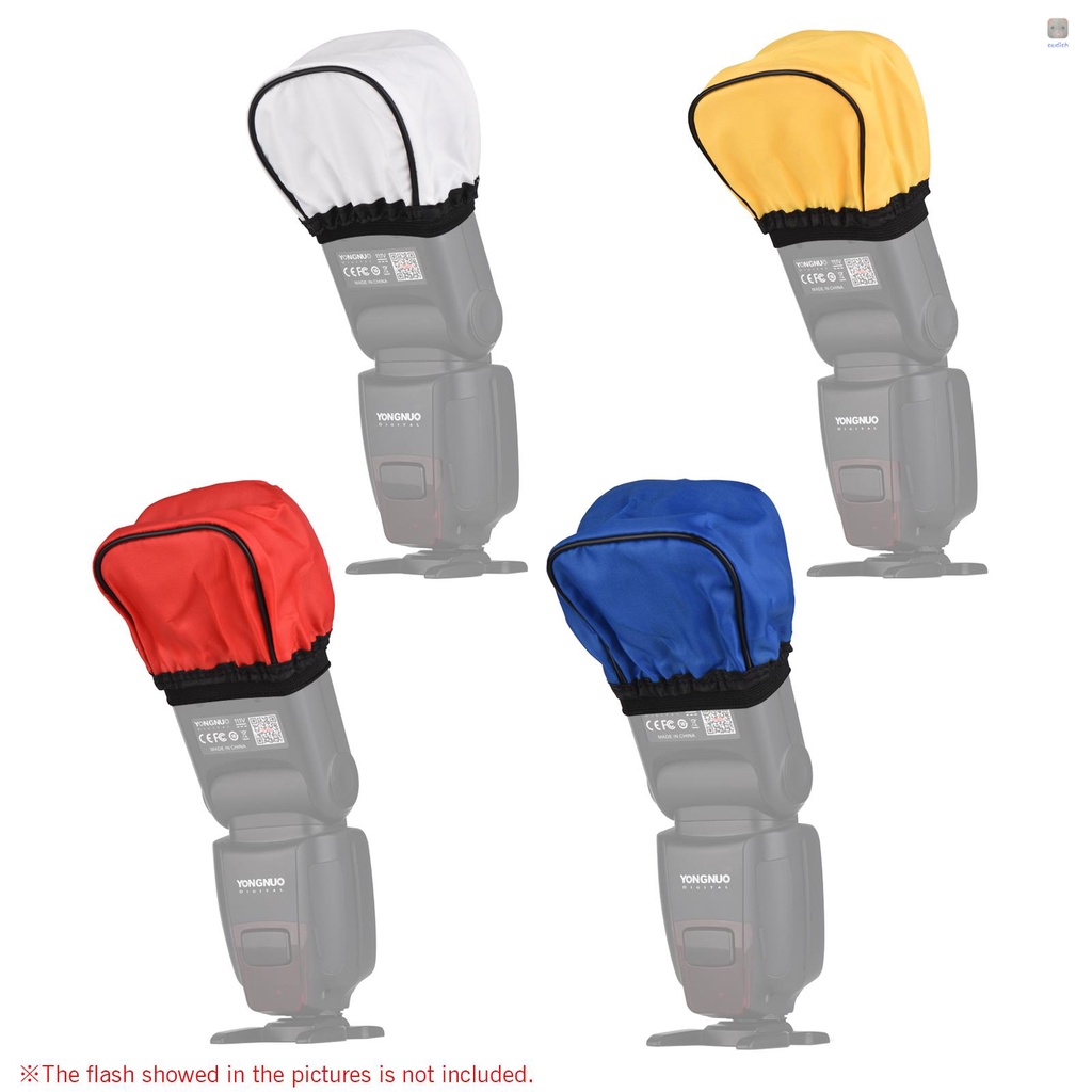 Set 4 Hộp Khuếch Tán Ánh Sáng Đèn Flash Máy Ảnh Godox YONGNUO