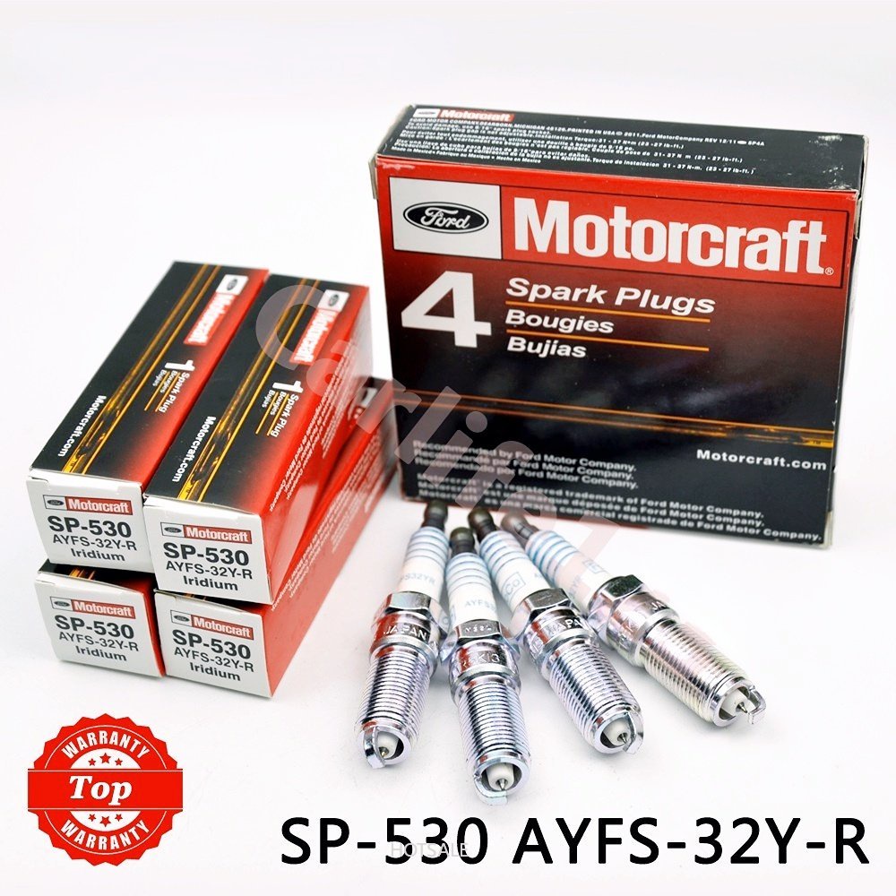 Bộ 4 Bugi SP-530 Ayf-32Y-R Cho Ford Fusion Escape Lincoln MKZ