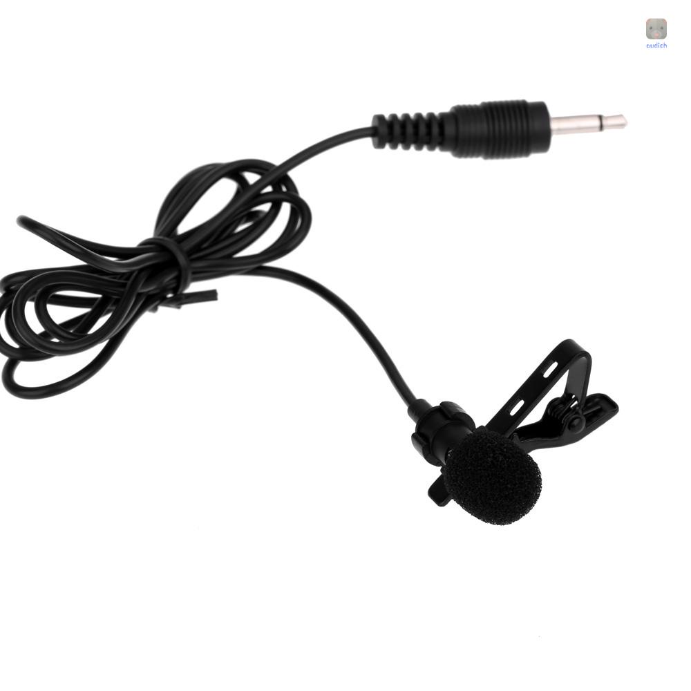 Micro Cài Áo Đầu 3.5mm Có Kẹp Gắn Cổ Áo Tiện Dụng