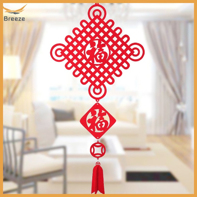 Dây Treo Màu Đỏ May Mắn Trang Trí Năm Mới