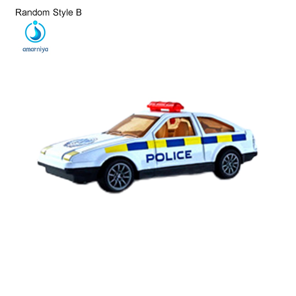 Mô Hình Xe Cảnh Sát Đồ Chơi Nhiều Màu Sắc Cho Bé