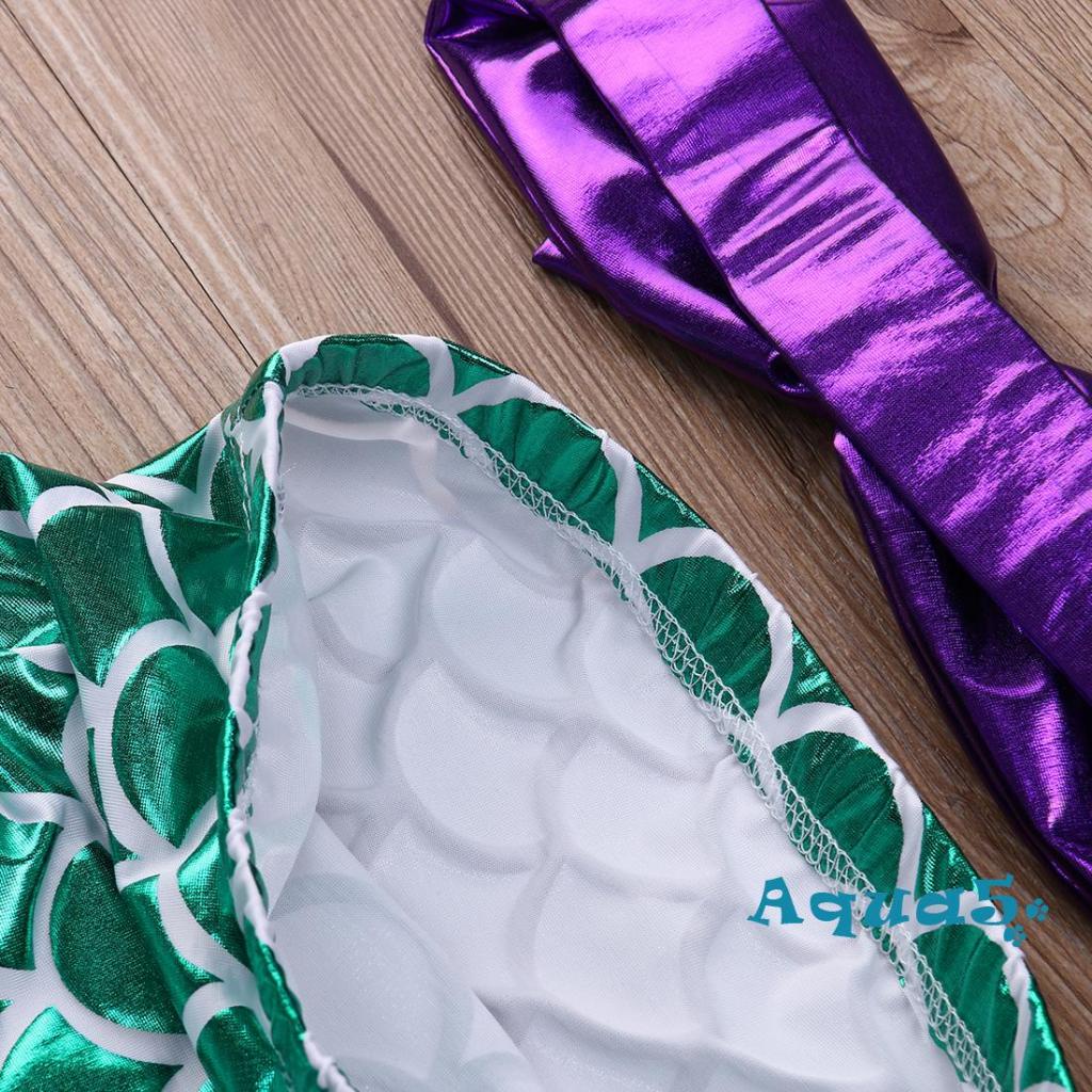 Bộ Đồ Bơi Đuôi Nàng Tiên Cá Xinh Xắn Cho Bé Gái