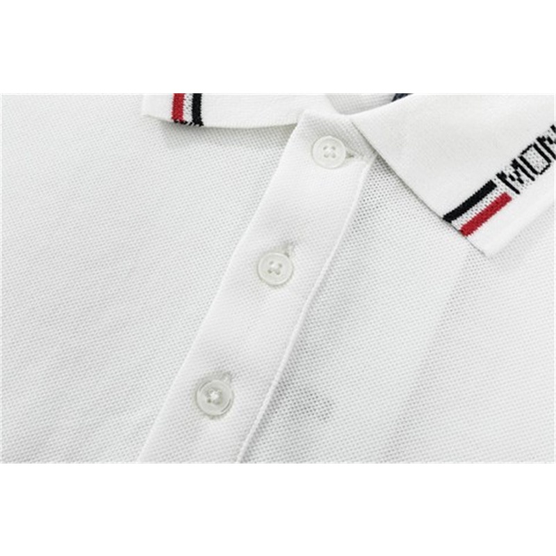 M &amp; O &amp; N &amp; C - Áo Thun Tay Ngắn Cổ Điển Phối Ruy Băng Chữ Đỏ Mới Nhất Thời Trang Unisex