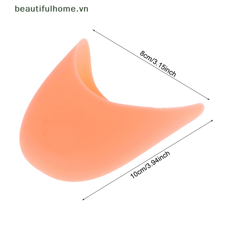 Bộ 2 Miếng Đệm Silicone Bảo Vệ Ngón Chân Khi Múa Ba Lê Chuyên Nghiệp
